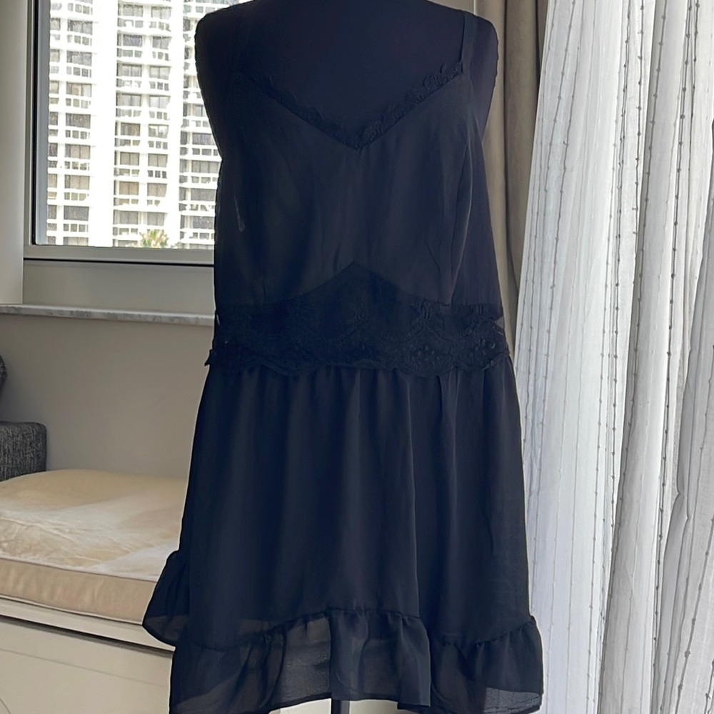 Black Babydoll negligee nightgown US 18 lingerie Sleepwear